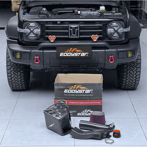 Aktueller Firmenfall über Unleash the Fierce Power | Tank 300 2.0T Upgraded with EDDY Vortex Carbon Fiber Intake Box, Delivering Instant & Surge Power!