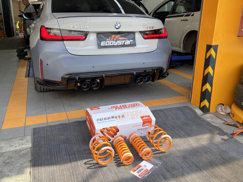 Aktueller Firmenfall über BMW 325i Upgraded with High-Performance Short Springs, Unlocking a Trendy & Thrilling Driving Lifestyle