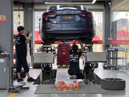 Aktueller Firmenfall über Mazda Atenza + EDDY Sport Short Springs｜Super Cool & Comfortable!