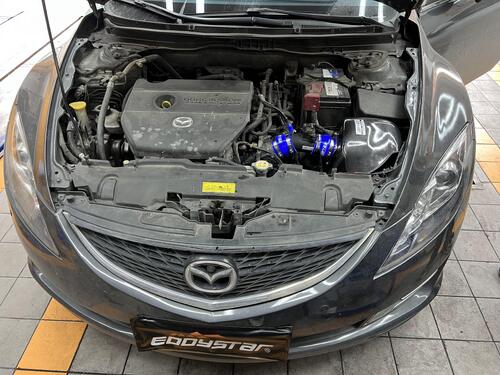 Aktueller Firmenfall über Mazda 6 aufgerüstet mit EDDY Vortex Kohlefaser-Ansaugbox｜Leistungssteigerung · Vortex Essence