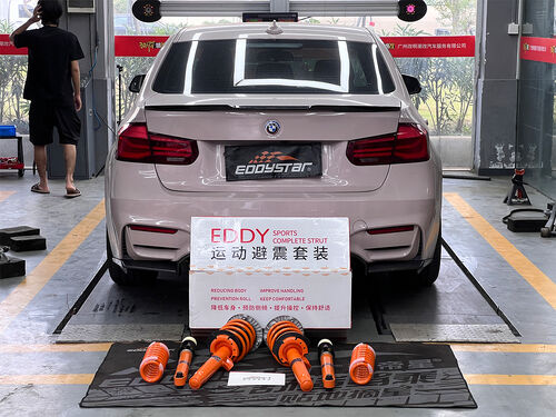 Aktueller Firmenfall über 2018 BMW 3er 2.0T aufgerüstet mit EDDY Sport Stoßdämpfer-Kit