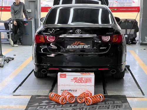 Aktueller Firmenfall über 2011 Toyota Reiz 2.5L EDDY Sport Kurzfeder Upgrade, einfach und schön zu fahren!