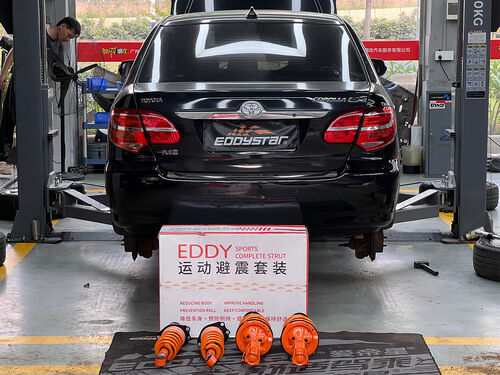 Aktueller Firmenfall über 2012 Toyota Corolla 1.8L EDDY Sport Stoßdämpfer-Upgrade: Haltung und Stabilität kombiniert