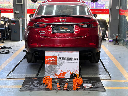 Aktueller Firmenfall über EDDY Shock Absorber Case Sharing | Mazda Atenza 2.0L: Dual Upgrade of Stance and Stability