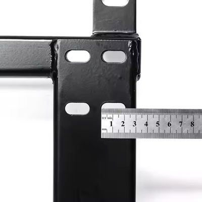 EDDYSTAR Schwarzer Aluminium-Universalsitzrahmen