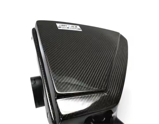 Universal-Luftzufuhr-Filter schwarz-rot für Auto-Kaltluftzufuhr