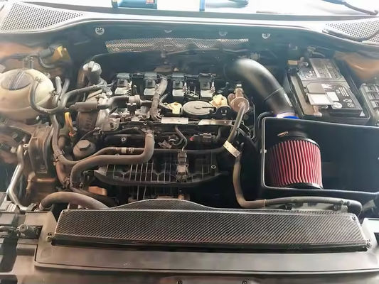 Zusammengestellte Kohlenstofffaser-Kaltluftaufnahme Volkswagen CC-Automotorenteile