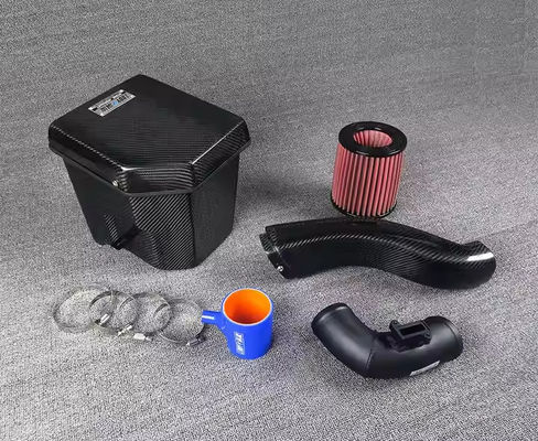 Wärmebeständigkeit Kohlenstofffaser Luftzufuhr Einfache Installation für Honda Fit GK5