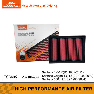 Santana 1.6 Luftfilter mit hohem Durchfluss