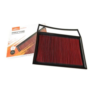 Luftfilter mit hochfließendem Waschfeld und Stahlnetz
