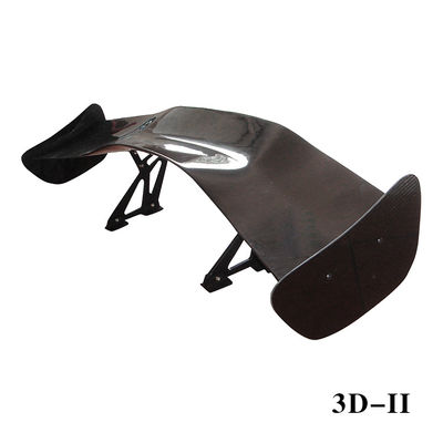 Karbonfaser-Auto-Rückenspoiler 3D-II Anpassbar Einfache Installation mit 3M-Band und Schraube