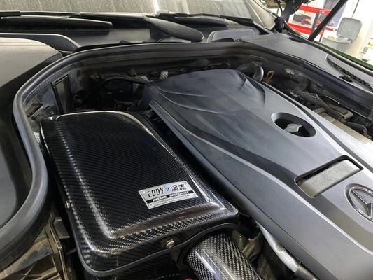 Mercedes Benz W205 Kohlenstofffaser Luftzufuhr erhöhen Luftstrom Automotive Motor Teile