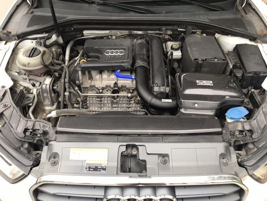EDDYSTAR Aluminium Hochleistungs-Kohlenstofffaser Luftzufuhr Hohe Effizienz Für Audi A3