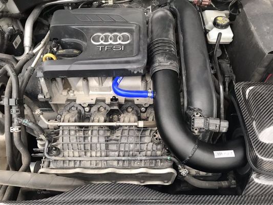 EDDYSTAR Aluminium Hochleistungs-Kohlenstofffaser Luftzufuhr Hohe Effizienz Für Audi A3
