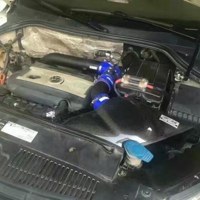 EDDYST Rennbereite Kohlenstofffaser Airbox für Geschwindigkeit für Volkswagen Tiguan