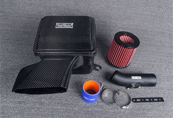 EDDY Premium Kohlenstofffaseraufnahme-Airbox-Kit mit verbessertem Luftstromdesign für Honda
