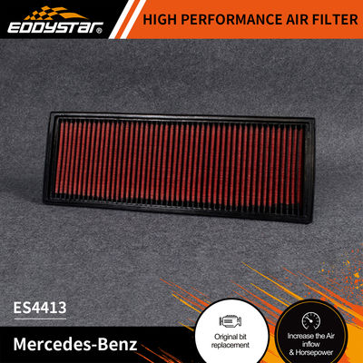 EDDYSTAR High Flow Air Filter erhöht den Luftstrom um 25% + mit hochwertiger Baumwollgasse für Mercedes-Benz C230 ES2240