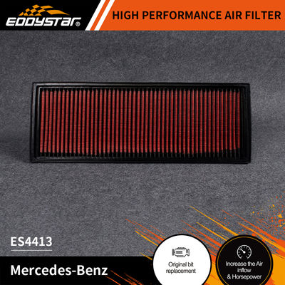 EDDYSTAR High Flow Air Filter erhöht den Luftstrom um 25% + mit hochwertiger Baumwollgasse für Mercedes-Benz C230 ES2240