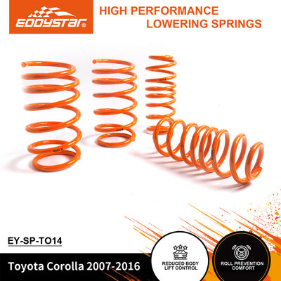 EDDYSTAR Precision Engineered Rust-resistant Lowering Springs with Intermediate Installation for Enhanced Performance